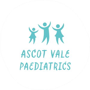 Ascot Vale Paediatrics Inverted Logo